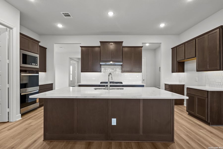 Furnished interior view inside a new home in Homestead 75', Schertz (Image 8). Furnished interior view inside a new home in Homestead 75', Schertz (Image 8).