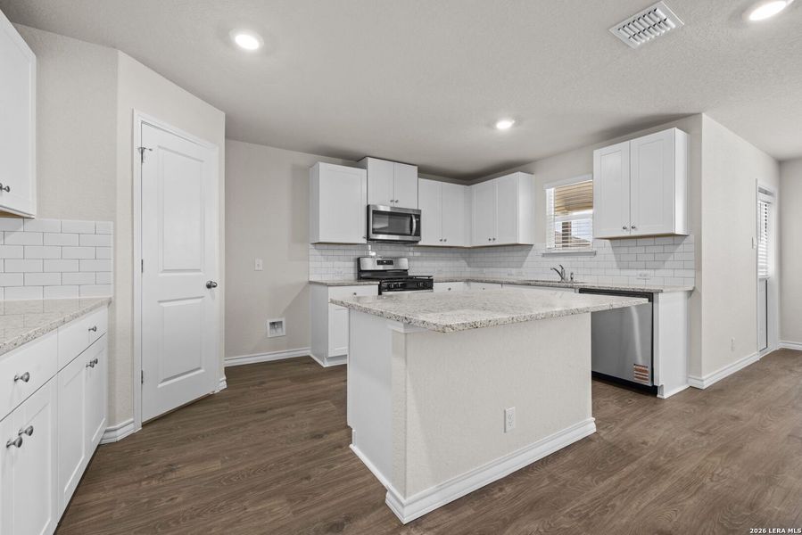 Furnished interior view inside a new home in Stonehill, San Antonio (Image 5).