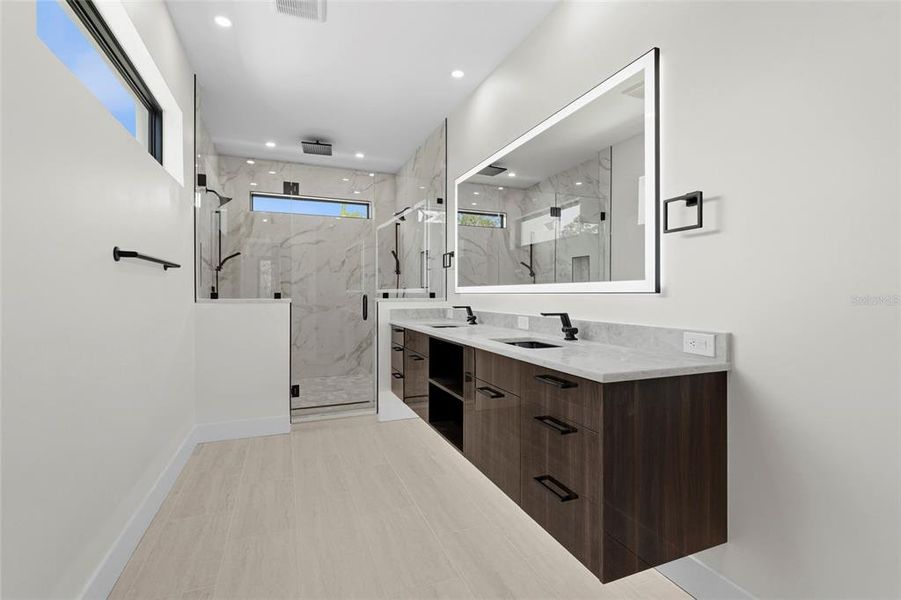 Furnished interior view inside a new home in , Sarasota (Image 6).