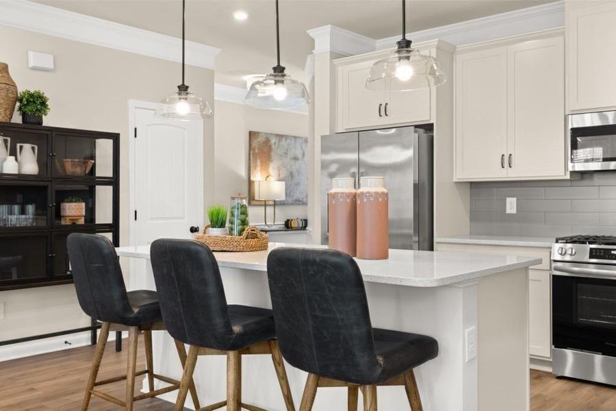 Furnished interior view inside a new home in Franklin Manor, Lawrenceville (Image 12).