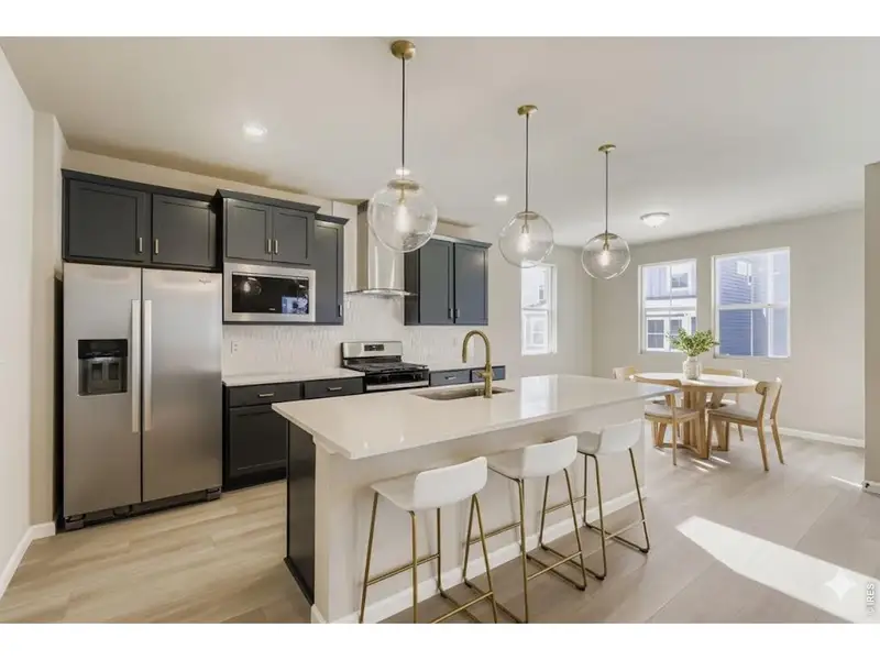 Furnished interior view inside a new home in Waterfield, Fort Collins (Image 6).