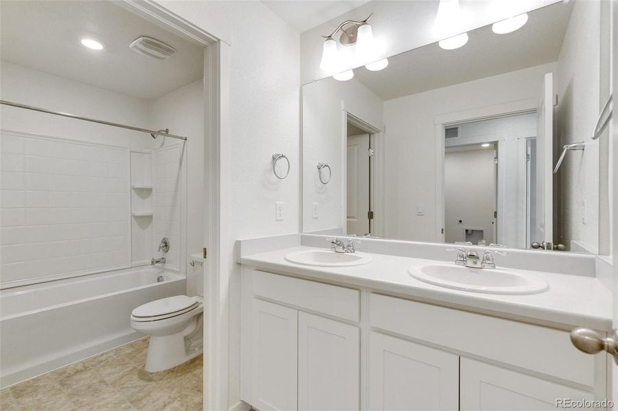 Furnished interior view inside a new home in Ridge at Johnstown, Johnstown (Image 6). Furnished interior view inside a new home in Ridge at Johnstown, Johnstown (Image 6).