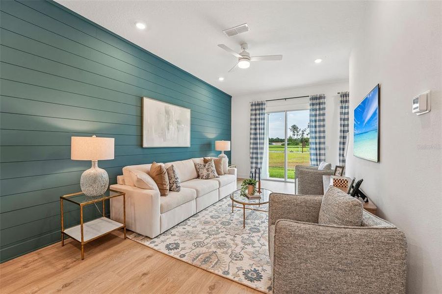 Furnished interior view inside a new home in Bartram Meadows, Jacksonville (Image 4).