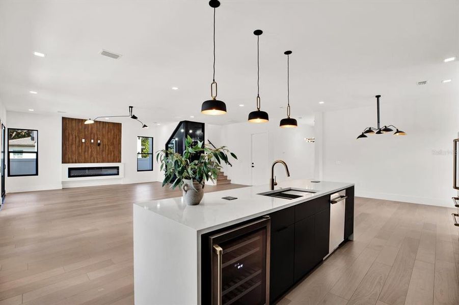 Furnished interior view inside a new home in , Tampa (Image 4).