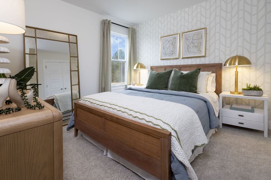 Representative furnished interior of a home built from the Vienna by Mattamy Homes in Powell, Angier (Image 5).