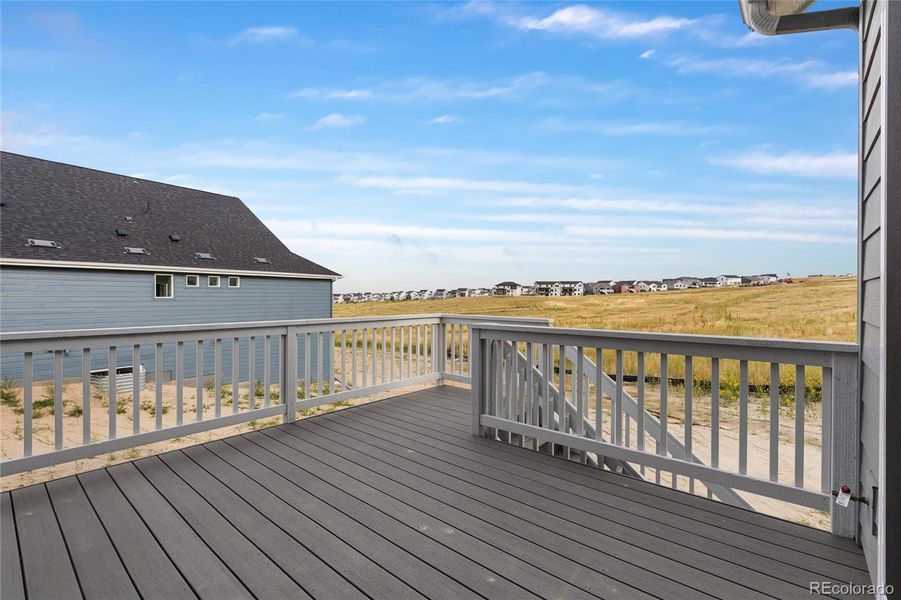 Front exterior of a new home in Independence, Elizabeth, CO, highlighting curb appeal (Image 16). Front exterior of a new home in Independence, Elizabeth, CO, highlighting curb appeal (Image 16).
