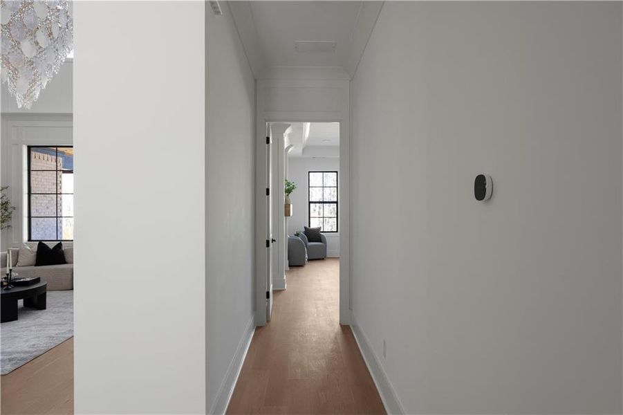 Spacious, unfurnished interior of a new home in , Suwanee (Image 99).