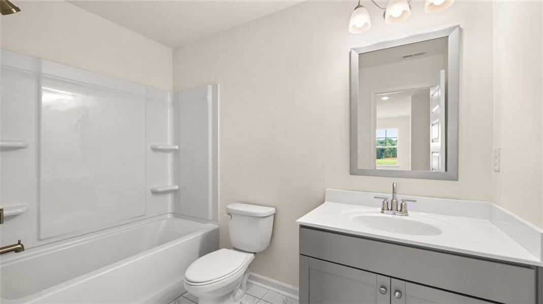 Furnished interior view inside a new home in Westland, Bogart (Image 13). Furnished interior view inside a new home in Westland, Bogart (Image 13).