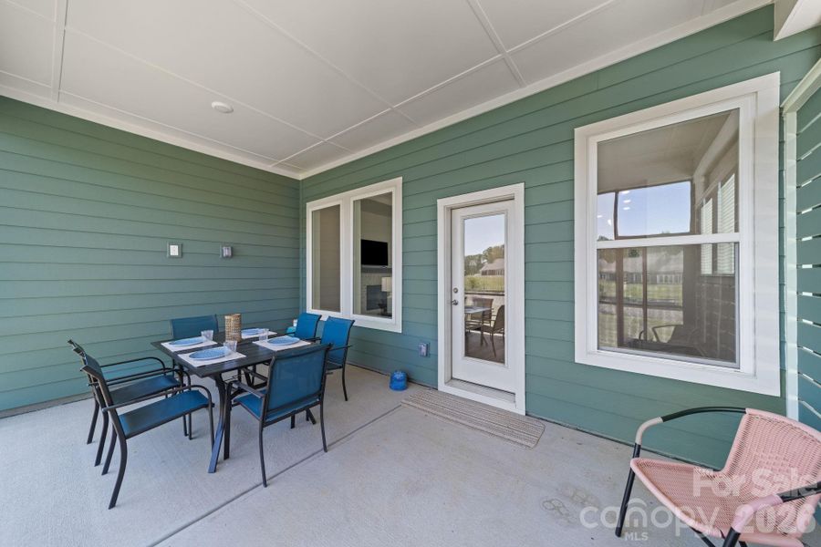 Exterior details and patio area of a home in , Waxhaw (Image 3).