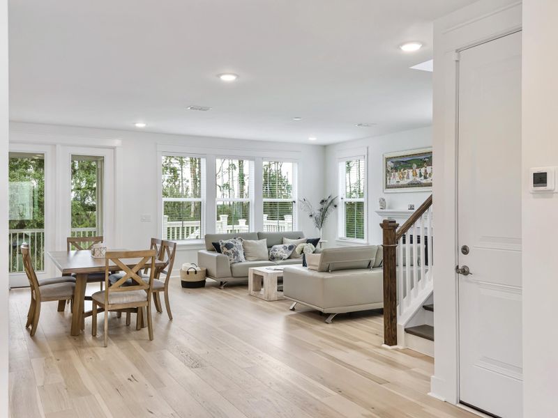 Furnished interior view inside a new home in Liberty Hill Farm, Mount Pleasant (Image 56).