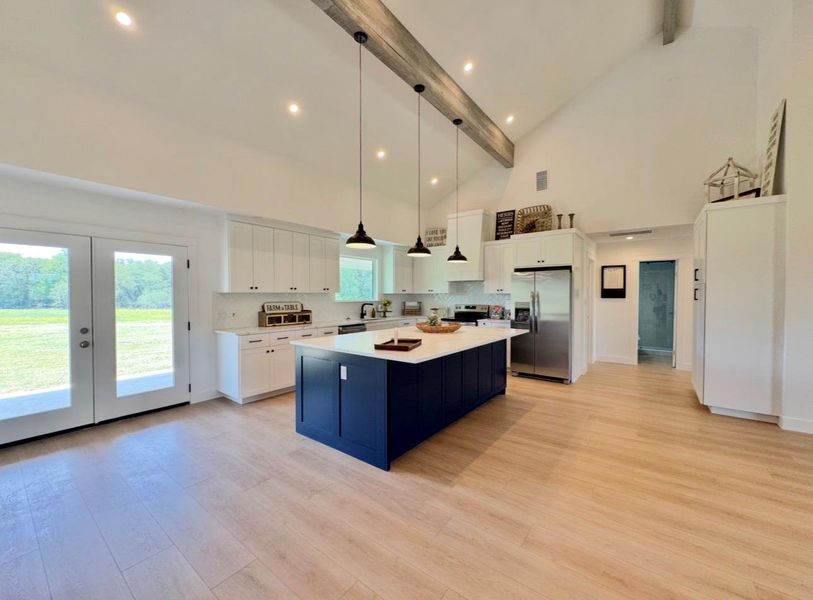 Furnished interior view inside a new home in , Lexington (Image 3).