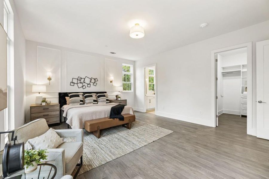 Furnished interior view inside a new home in , Alpharetta (Image 3).