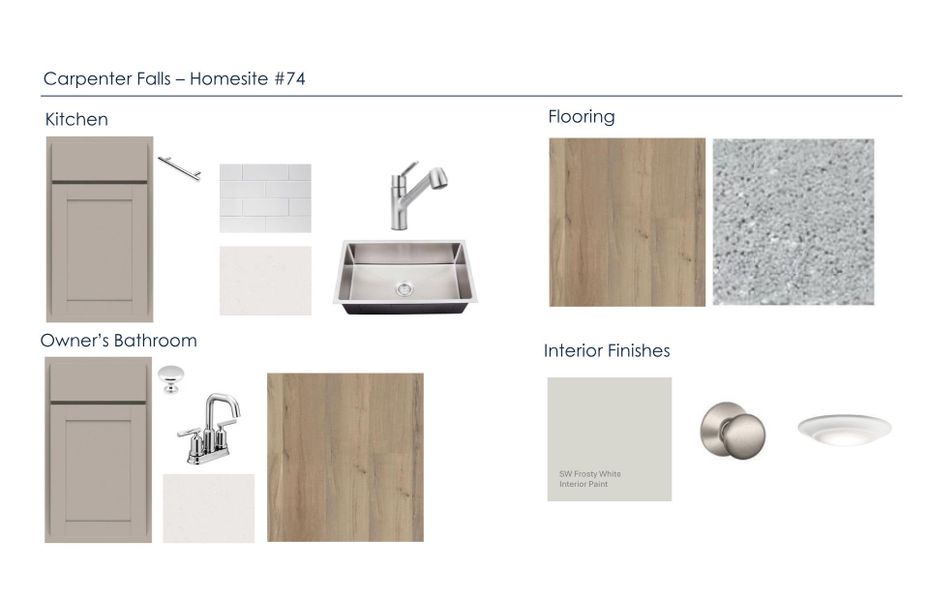 Sample of building materials used in homes in Carpenter Falls, Durham (Image 28).
