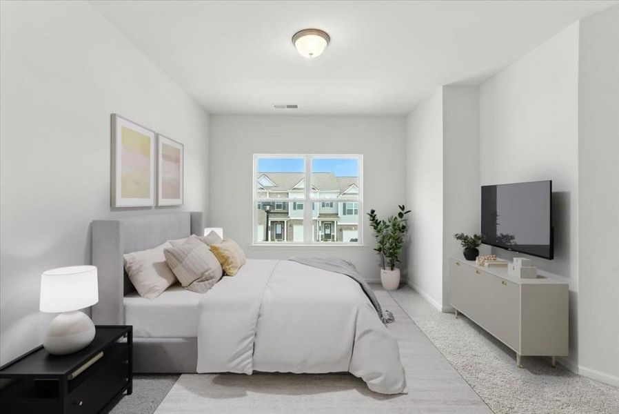 Furnished interior view inside a new home in , Cartersville (Image 10). Furnished interior view inside a new home in , Cartersville (Image 10).