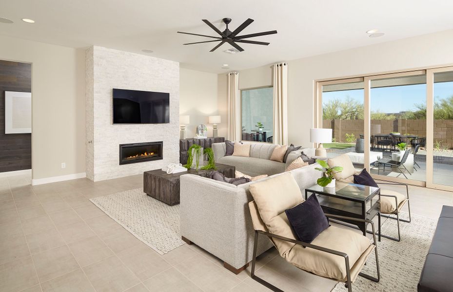 Representative furnished interior of a home built from the Harmony by Pulte Homes in Regent Hills - Enchantment Series, Buckeye (Image 7).