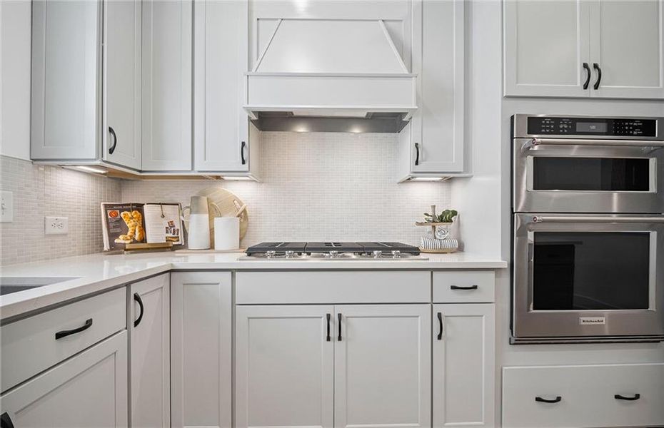 Furnished interior view inside a new home in Rose Creek, Cumming (Image 28). Furnished interior view inside a new home in Rose Creek, Cumming (Image 28).