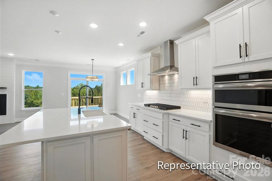 Furnished interior view inside a new home in , Sherrills Ford (Image 6).
