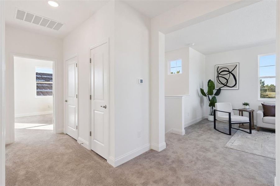 Furnished interior view inside a new home in Tamarack at Two Rivers, Zephyrhills (Image 3).