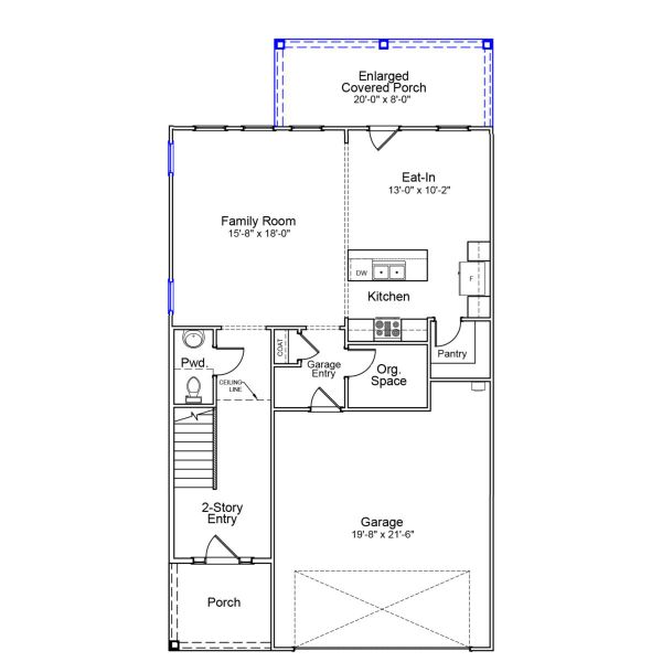 2D floor plan layout of this home in Sweetbrier, Durham, NC (Image 2). 2D floor plan layout of this home in Sweetbrier, Durham, NC (Image 2).