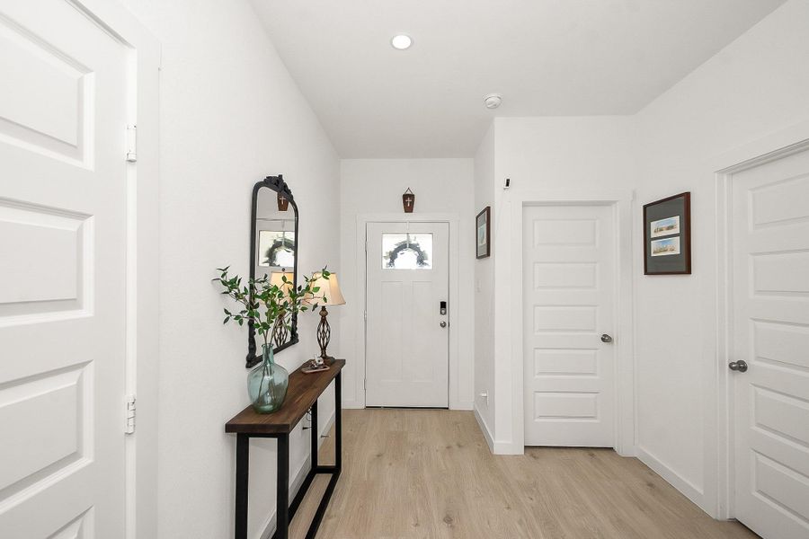 Furnished interior view inside a new home in , Richmond (Image 8).