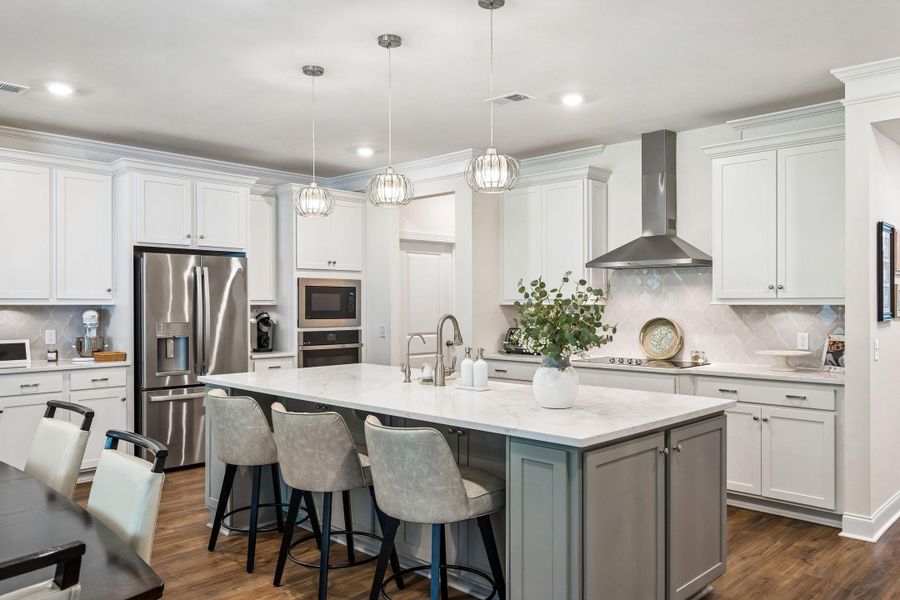 Furnished interior view inside a new home in , Huger (Image 19).