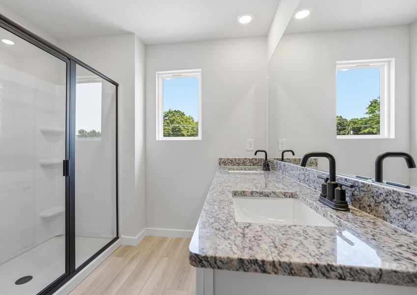 Secondary bathroom