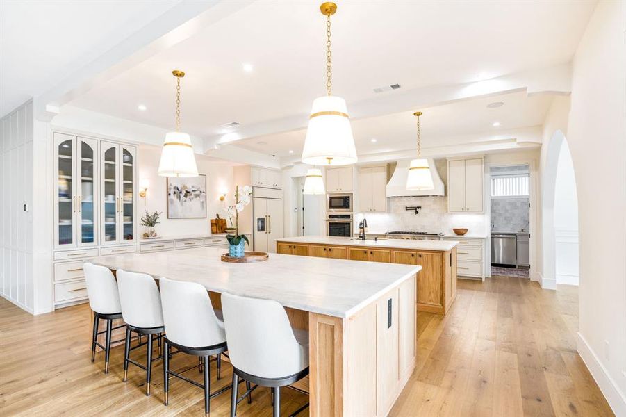 Furnished interior view inside a new home in , Dallas (Image 6).