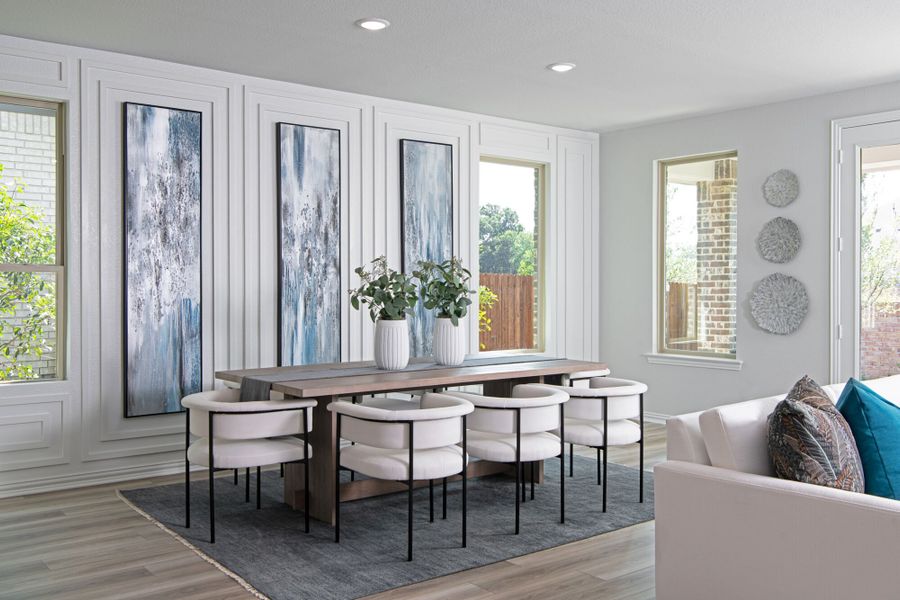 Photo representation of the Isabela model. Colors, finishes and options will vary.