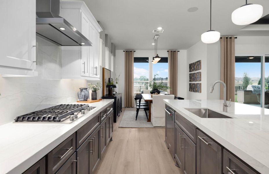 Representative furnished interior of a home built from the Stellar by Del Webb in Sun City Texas, Georgetown (Image 12).