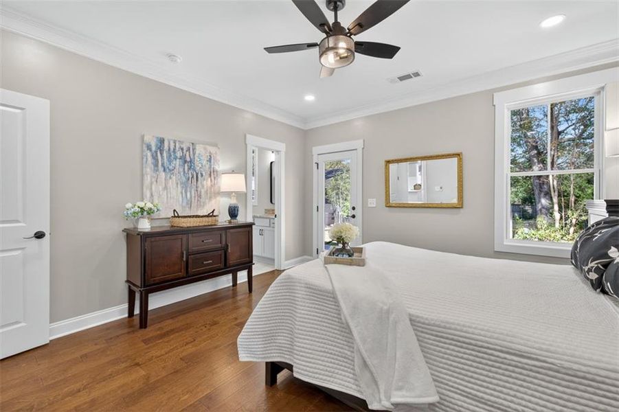 Furnished interior view inside a new home in , Covington (Image 16).