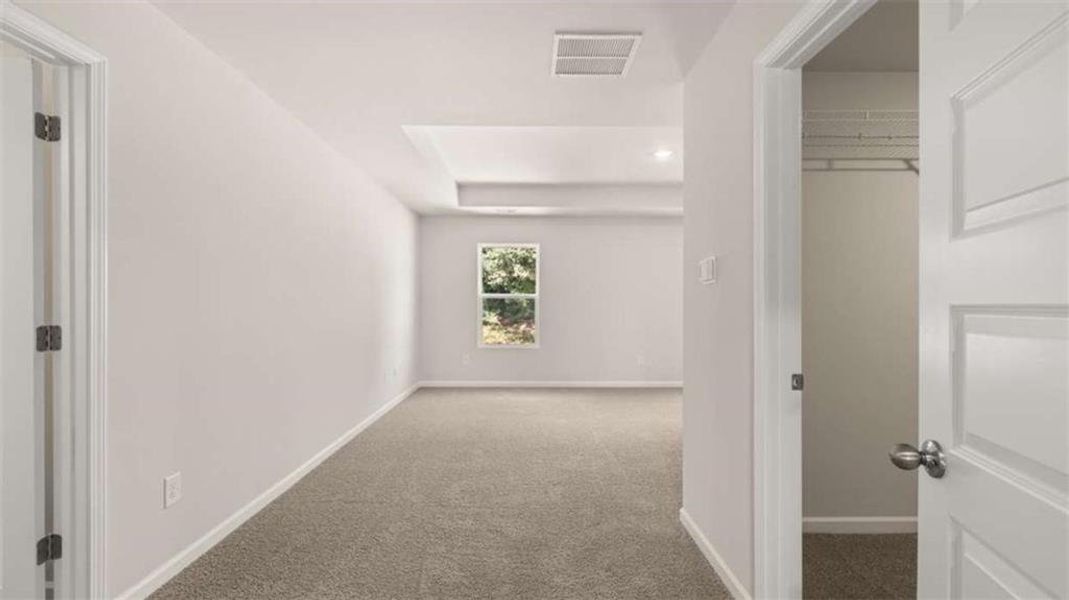 Spacious, unfurnished interior of a new home in Brookland Commons, Monroe (Image 43).