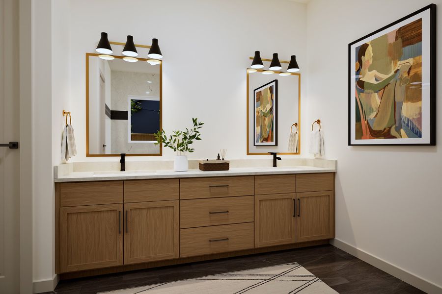 The Violet - Owner's Bath The Violet - Owner's Bath