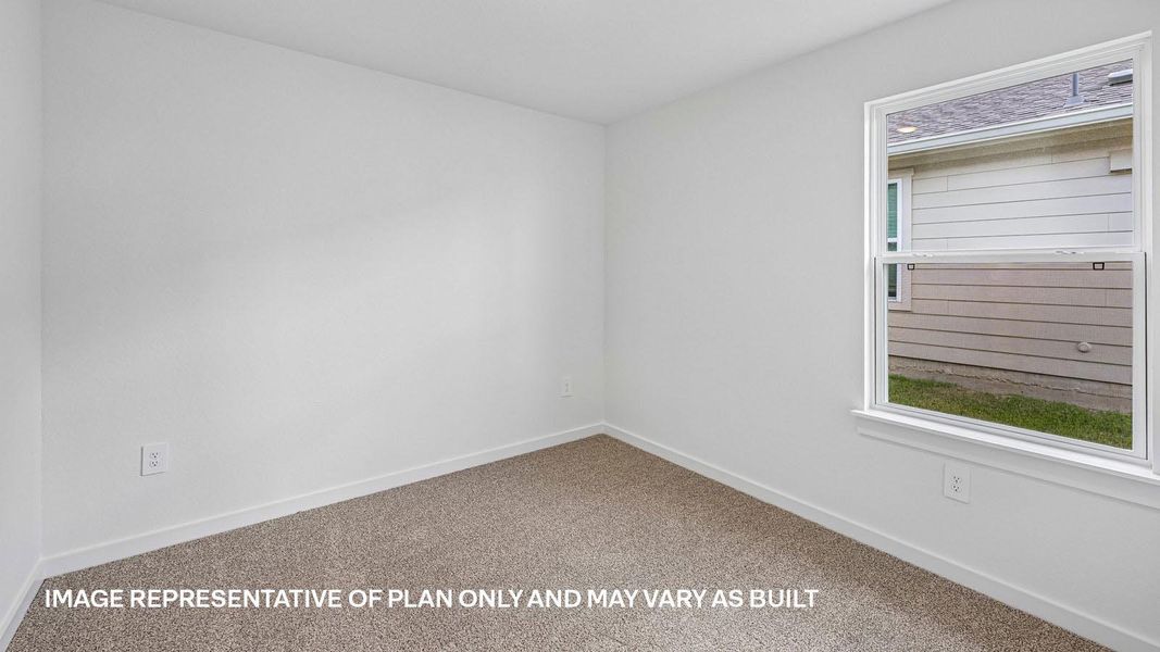 Spacious, unfurnished interior of a new home in Trails at Wildhorse, Austin (Image 8).