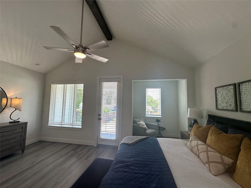 Furnished interior view inside a new home in Shady Acres, Houston (Image 8). Furnished interior view inside a new home in Shady Acres, Houston (Image 8).