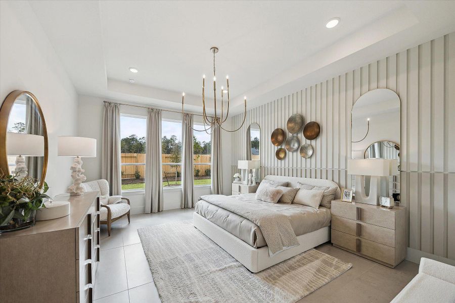 Furnished interior view inside a new home in Audubon, Magnolia (Image 21).