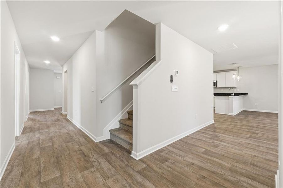 Spacious, unfurnished interior of a new home in Jones Crossing, Hogansville (Image 13). Spacious, unfurnished interior of a new home in Jones Crossing, Hogansville (Image 13).