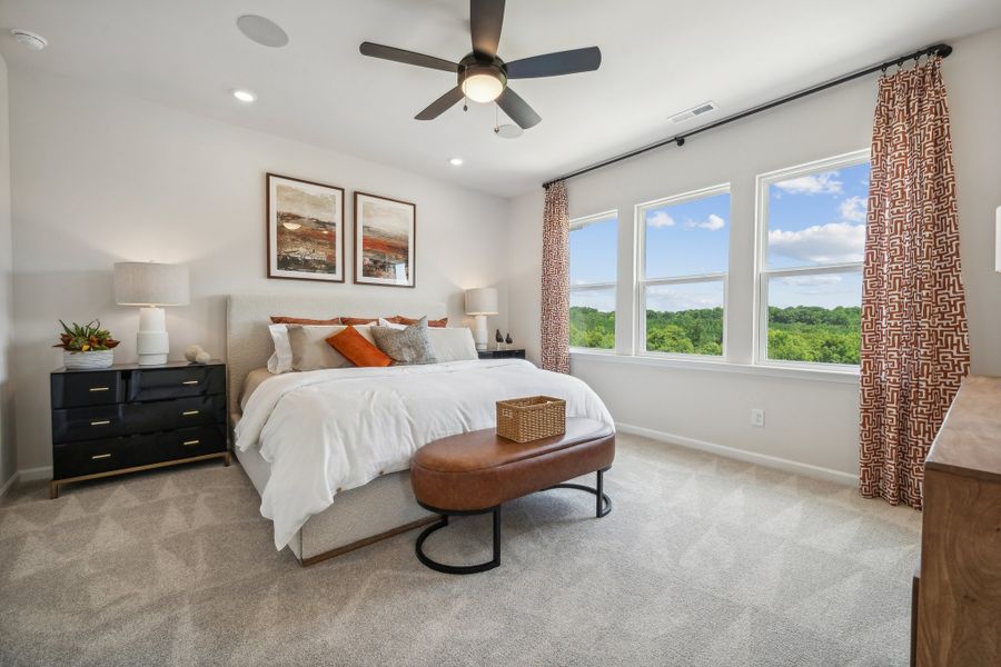 Furnished interior view inside a new home in Ridge at Sugar Creek, Indian Land (Image 13). Furnished interior view inside a new home in Ridge at Sugar Creek, Indian Land (Image 13).