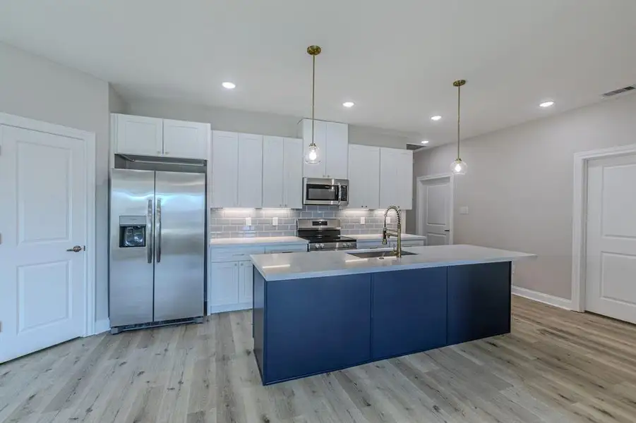 Furnished interior view inside a new home in , West (Image 8).