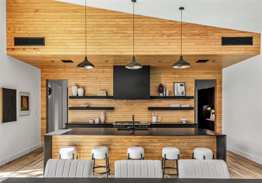 Furnished interior view inside a new home in , College Station (Image 36).