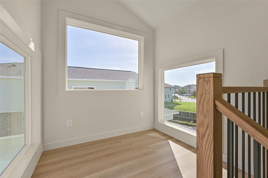 Tower Nook is the perfect location to relax or utilize as work from home space. Tower Nook is the perfect location to relax or utilize as work from home space.