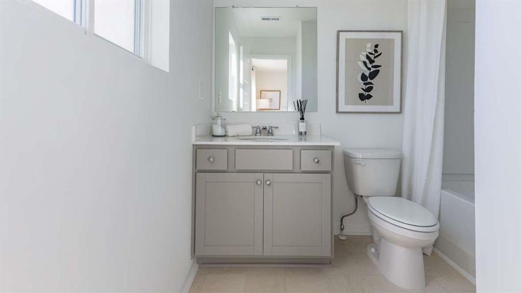 Furnished interior view inside a new home in Mableton Station, Mableton (Image 28).