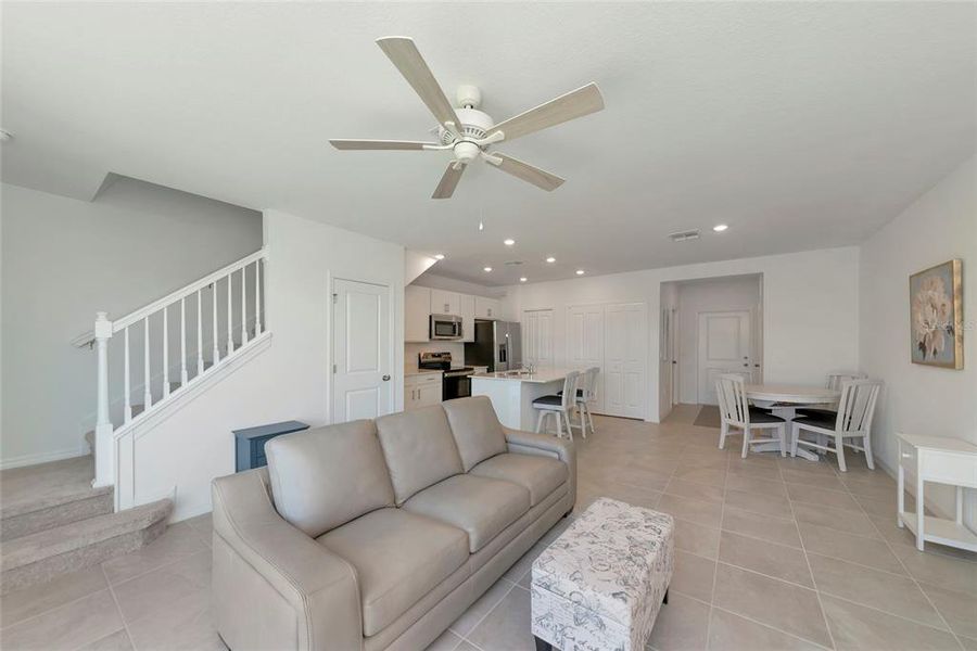 Furnished interior view inside a new home in , Bradenton (Image 17). Furnished interior view inside a new home in , Bradenton (Image 17).
