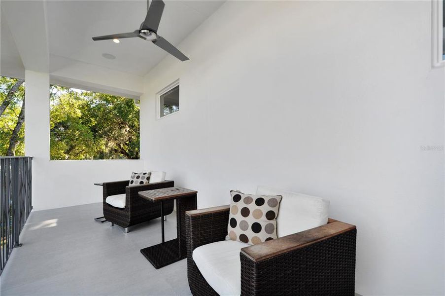 Exterior details and patio area of a home in , Maitland (Image 20).