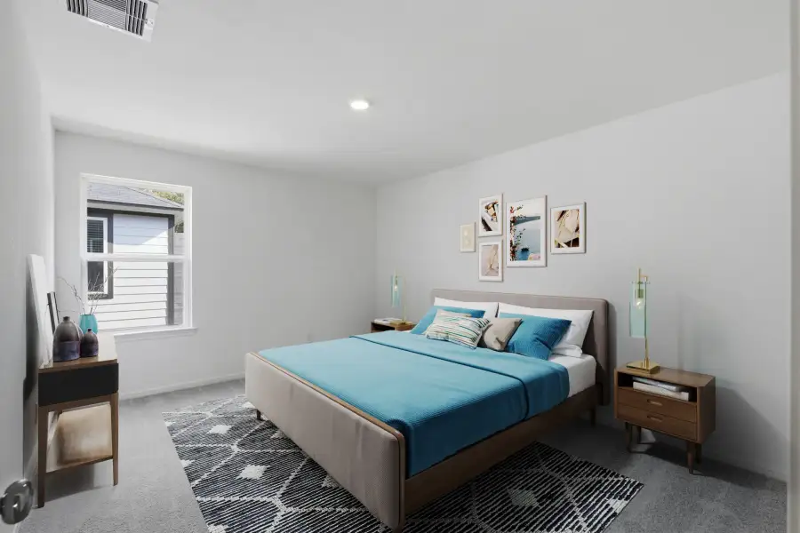 Furnished interior view inside a new home in Newport Grove 50s, Crosby (Image 13).