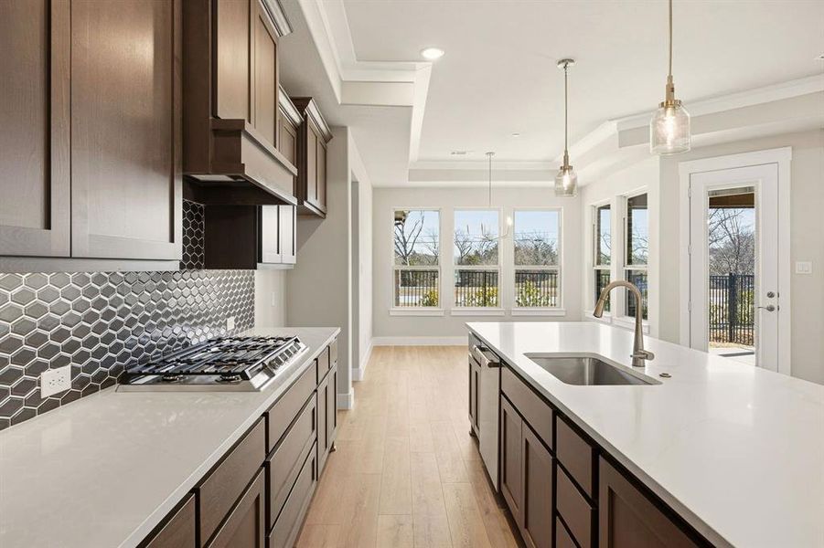 Furnished interior view inside a new home in Ladera Prosper, Prosper (Image 6).