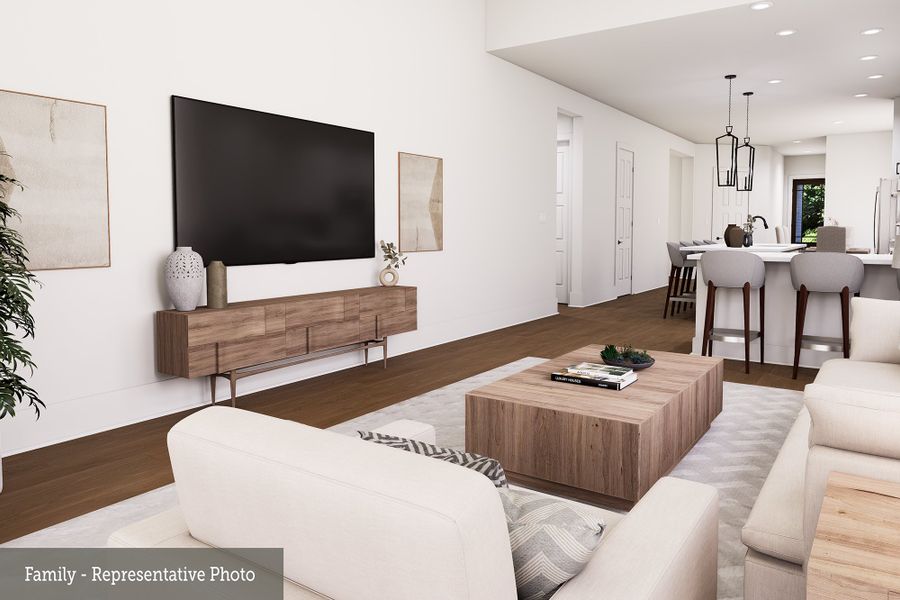 The Denton - Family Room