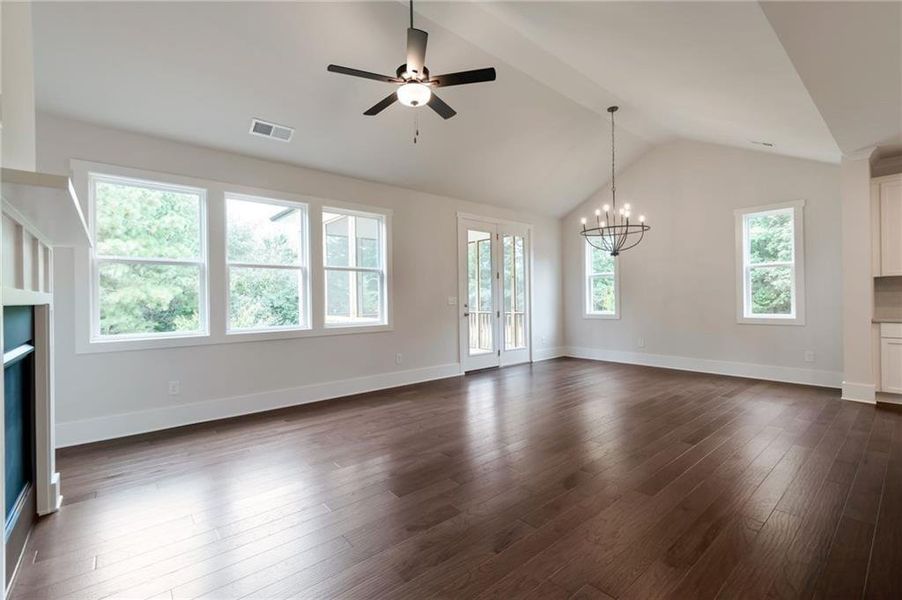 Spacious, unfurnished interior of a new home in , Canton (Image 9).