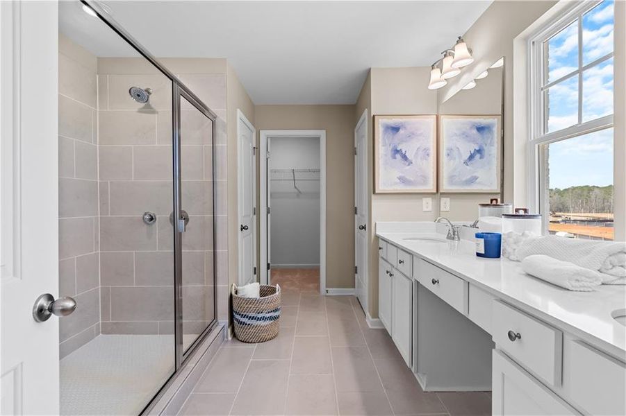 Furnished interior view inside a new home in Bowers Farm, McDonough (Image 36).
