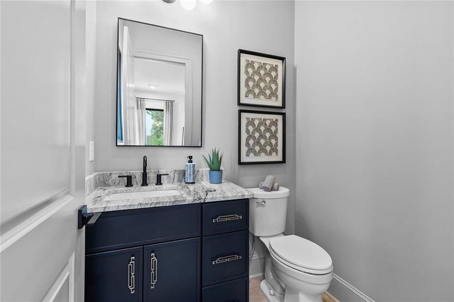 Furnished interior view inside a new home in , Chamblee (Image 29).