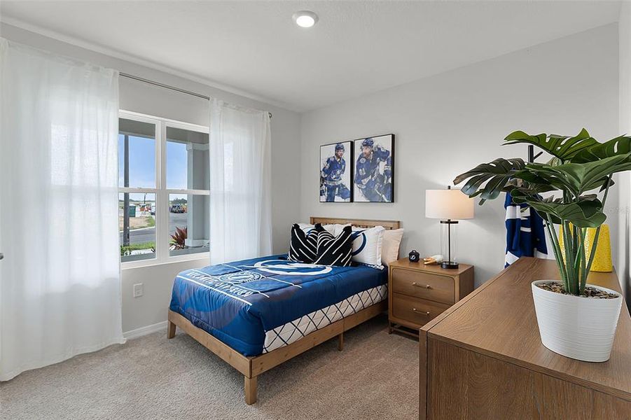 Furnished interior view inside a new home in , Winter Haven (Image 22).